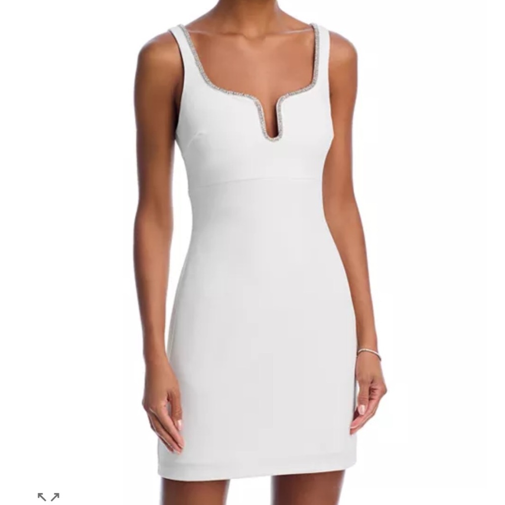 Bloomingdale’s Exclusive Aqua Embellished Tank Dress